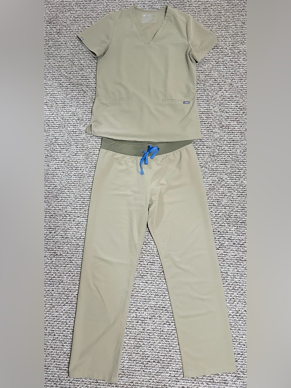 Figs Scrub Set - Sandstone